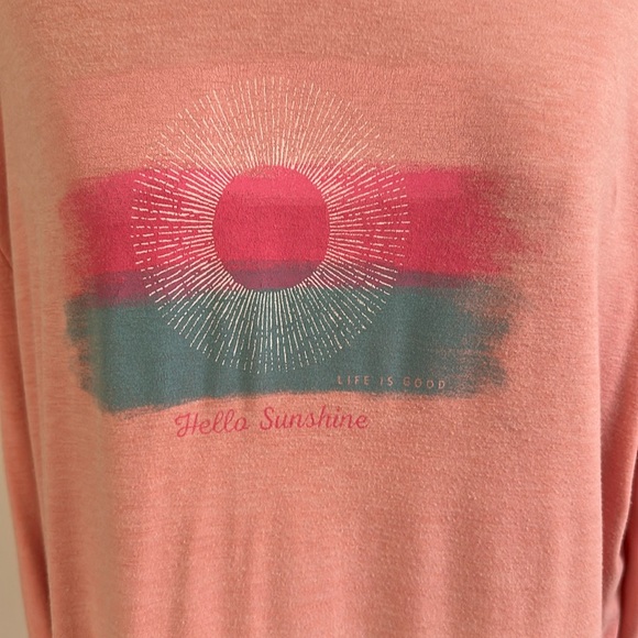 Womens Life Is Good Size XXL Hooded Beach Cover Up - Picture 3 of 9